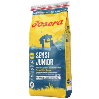 Сухий корм для цуценят з чутливим травленням Josera SensiJunior  з птицею