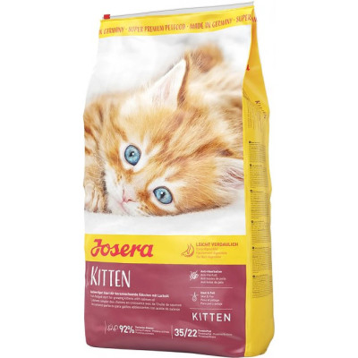 Сухий корм для кошенят, годуючих і вагітних кішок Josera Kitten з птицею і олією лосося