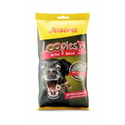 Ласощі для собак Josera Loopies Лупіс з яловичиною
