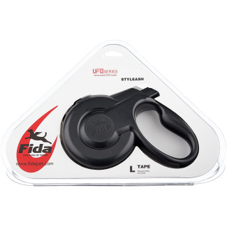 Повідець-рулетка Fida Styleash A-5M Tape чорний 5 м, L
