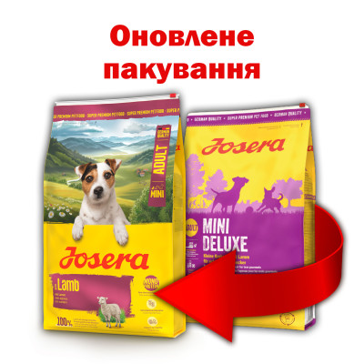 Сухий корм для собак JOSERA Mini Adult Lamb