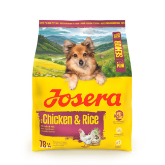 Сухий корм для собак JOSERA Mini Senior with Chicken & Rice, 900г