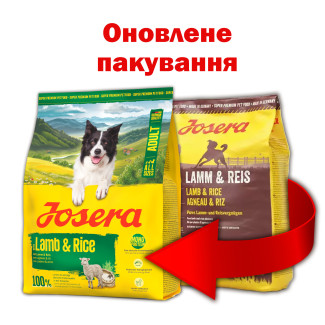 Сухий корм для собак JOSERA Adult Lamb & Rice, 3 кг