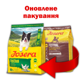 Сухий корм для собак JOSERA Adult Festival, 900 г