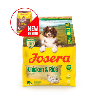 Сухий корм для собак JOSERA A/S Adult with Chicken & Rice, 900 г