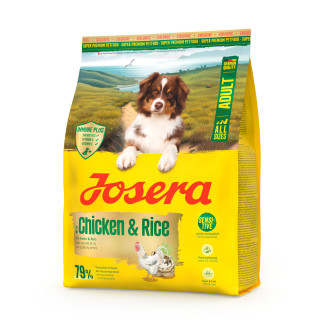 Сухий корм для собак JOSERA A/S Adult with Chicken & Rice, 900 г