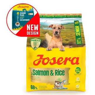 Сухий корм для собак JOSERA Senior Salmon&Rice з лососем та рисом для всіх порід, 900 г
