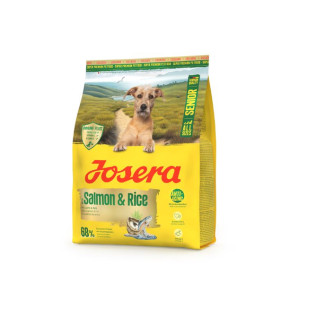 Сухий корм для собак JOSERA Senior Salmon&Rice з лососем та рисом для всіх порід, 900 г
