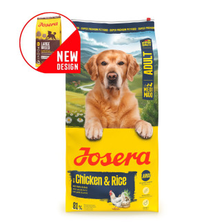 Сухий корм для собак JOSERA  M/М Adult Chicken & Rice (Large Breed), 12.5 кг