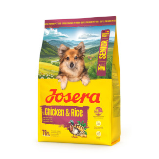 Сухий корм для собак JOSERA Mini Senior with Chicken & Rice, 3 кг