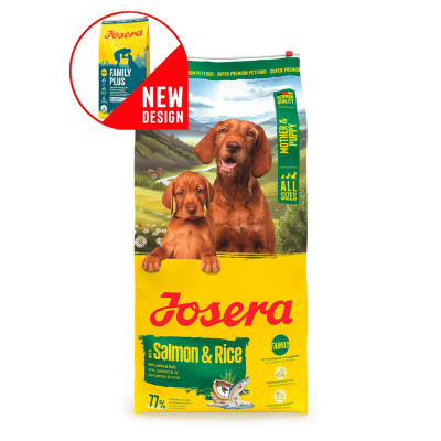 Сухий корм для собак JOSERA Mother&Puppy with Salmon & Rice