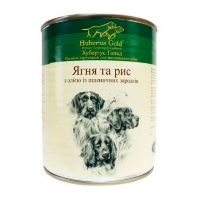 Консерва для собак Hubertus Gold (Хубертус Голд) Птах та рис 