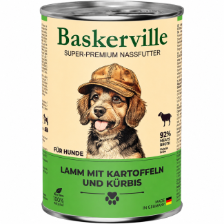 Консерва для собак Baskerville Баранина з картоплею та гарбузом, 800 г