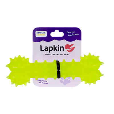 Іграшка Lapkin кістка для собак жовтий