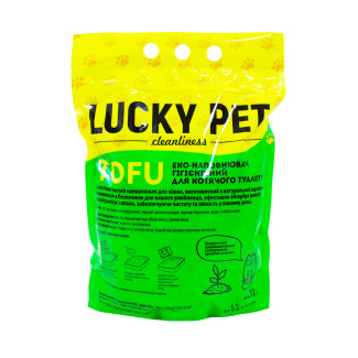 Наповнювач Lucky Pet з тофу для котячого туалету, з ароматом полуниці, 12 л