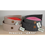 Lucky Pet Лежанка «Джаз» № 2, Сірий, 40х40х22 см