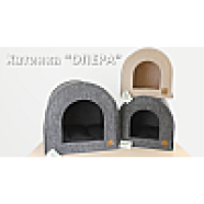 Будиночок-хатинка Lucky Pet Опера, Сірий № 2, 40х40х40 см