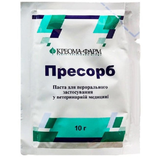 Пресорб паста для переорального застосування 10 г (20 шт/уп), 1 шт