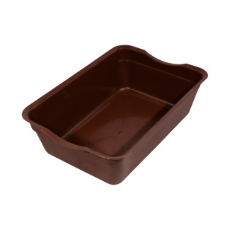 Туалет глибокий без сітки Тігріс, сірий (розпродаж), 40x27x12 см