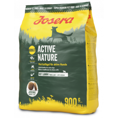 Сухий корм для дорослих активних собак Josera Active Nature Fleisch & Reis (М`ясо та Рис) з травами