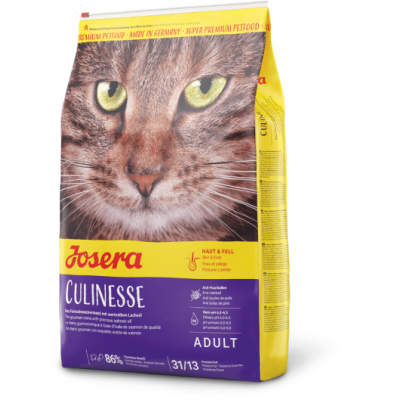 Сухий корм для вибагливих дорослих кішок Josera Culinesse з лососем