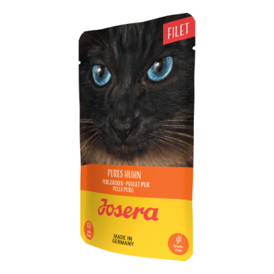 Вологий корм для котів Josera філе курки