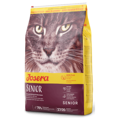 Сухий корм супер-преміум класу для літніх котів Josera Carismo Senior з птицею
