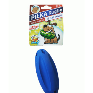 Іграшка для собак Sum-plast "М'яч регбі" №2, 11 см