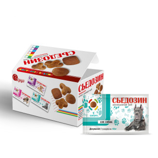 Гранула "СЬЕДОЗИН" для собак 1 шт, 40 кг